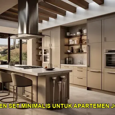 7 Inspirasi Desain Kitchen Set Minimalis di Titik Nol Kilometer